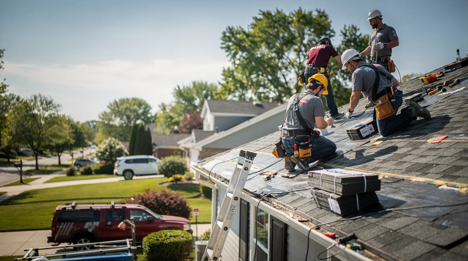 Roof Repair in Leland, IL around you